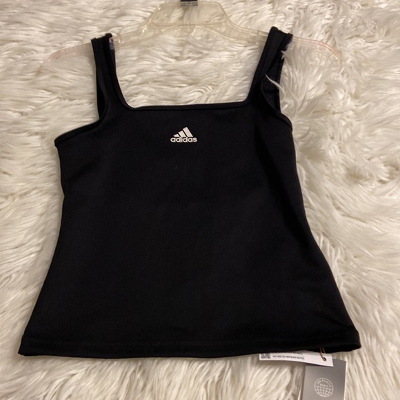 ADIDAS women’s training top size S brand new with tag color black and white - Picture 5 of 8
